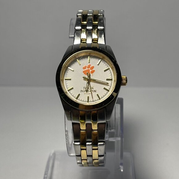 Clemson Tigers NCAA Jack Mason Stainless Steel Womens Watch NEW